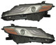 2018 Toyota Camry XSE Headlights Driver Left and Passenger Right Side Halogen