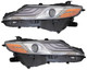 2019 Toyota Camry XSE Headlights Driver Left and Passenger Right Side Halogen