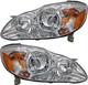 2005-2008 Toyota Corolla CE/LE Headlights Driver Left and Passenger Right Side Halogen USA Built