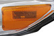 2011-2013 Toyota Corolla Base/CE/LE Headlights Driver Left and Passenger Right Side Halogen Chrome Trim Canada Built