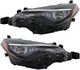 2017-2019 Toyota Corolla CE/L/LE/LE Eco Headlights Driver Left and Passenger Right Side LED