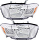 2008-2010 Toyota Highlander Headlights Driver Left and Passenger Right Side Halogen Japan Built