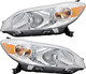 2009-2014 Toyota Matrix Headlights Driver Left and Passenger Right Side Halogen