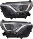 2016-2018 Toyota RAV4 Headlights Driver Left and Passenger Right Side Halogen Japan Built