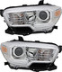 2016-2018 Toyota Tacoma Headlights Driver Left and Passenger Right Side Halogen
