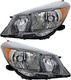 2012-2014 Toyota Yaris Hatchback Headlights Driver Left and Passenger Right Side Halogen For Hatchback With Sport Package
