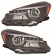 2015-2017 Toyota Yaris Hatchback SE Headlights Driver Left and Passenger Right Side Halogen