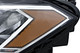 2019-2020 Volkswagen Jetta Headlights Driver Left and Passenger Right Side Halogen Black Trim