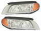 2012-2013 Volvo S80 Headlights Driver Left and Passenger Right Side Halogen