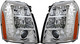 2009-2014 Cadillac Escalade Headlights Driver Left and Passenger Right Side HID/Xenon