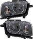 2010-2013 Chevrolet Camaro Headlights Driver Left and Passenger Right Side HID/Xenon
