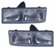 1995-2005 Chevrolet Astro Headlights Driver Left and Passenger Right Side Halogen