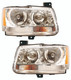 2008 Dodge Magnum Headlights Driver Left and Passenger Right Side Halogen