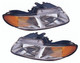 2000 Dodge Caravan Headlights Driver Left and Passenger Right Side Halogen