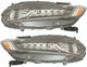 2018-2021 Honda Accord Sedan EX/EX-L/LX/Sport Headlights Driver Left and Passenger Right Side Halogen