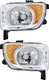 2003-2006 Honda Element Headlights Driver Left and Passenger Right Side Halogen