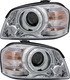 2005-2006 Kia Optima Headlights Driver Left and Passenger Right Side Halogen
