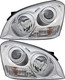 2007-2008 Kia Optima Headlights Driver Left and Passenger Right Side Halogen Excluding Appearance Package