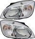 2006-2008 Kia Rio Headlights Driver Left and Passenger Right Side Halogen