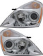 2007 Kia Sedona Headlights Driver Left and Passenger Right Side Halogen