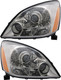 2005-2009 Lexus GX470 Sport Headlights Driver Left and Passenger Right Side Halogen