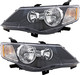 2007-2008 Mitsubishi Outlander Headlights Driver Left and Passenger Right Side Halogen