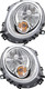 2008-2014 Mini Cooper Headlights Driver Left and Passenger Right Side Halogen