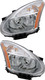 2008 Nissan Rogue Headlights Driver Left and Passenger Right Side Halogen