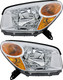 2004-2005 Toyota RAV4 Headlights Driver Left and Passenger Right Side Halogen
