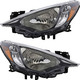 2016-2019 Toyota Yaris iA Headlights Driver Left and Passenger Right Side Halogen