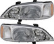 1999-2001 Acura TL Headlights Driver Left and Passenger Right Side Halogen