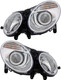 2007-2009 Mercedes Benz E Class Headlights Driver Left and Passenger Right Side Halogen