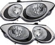1999-2004 Chrysler 300M Headlights Driver Left and Passenger Right Side Halogen