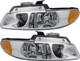 2000 Chrysler Town & Country Headlights Driver Left and Passenger Right Side Halogen