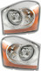 2006 Dodge Durango Headlights Driver Left and Passenger Right Side Halogen