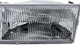 1992-1997 Ford Crown Victoria Headlights Driver Left and Passenger Right Side Halogen