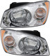 2004-2005 Kia Spectra Headlights Driver Left and Passenger Right Side Halogen