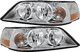 2003-2004 Lincoln Town Car Headlights Driver Left and Passenger Right Side Halogen