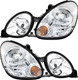 2000 Lexus GS430 Headlights Driver Left and Passenger Right Side Halogen