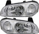 1999-2001 Nissan Maxima Headlights Driver Left and Passenger Right Side Halogen