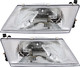 1995-1999 Nissan Sentra Headlights Driver Left and Passenger Right Side Halogen
