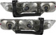 1996-1999 Saturn SL1 Headlights Driver Left and Passenger Right Side Halogen