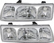 2005 Saturn Vue Headlights Driver Left and Passenger Right Side Halogen
