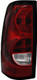2004-2007 Chevrolet Silverado 1500 Tail Light Driver Left Side