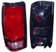 1982-1993 GMC S15 Tail Light Driver Left Side Black Trim