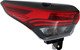 2020-2021 Toyota Highlander Tail Light Driver Left Side