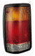 1987-1993 Mazda B2600 Tail Light Driver Left Side With Black Bezel