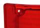 1978-1991 Chevrolet Blazer Tail Light Lens Passenger Right Side With Chrome Trim