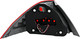 2006-2007 Honda Accord Sedan Tail Light Passenger Right Side