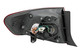 2009-2010 Toyota Corolla Tail Light Passenger Right Side